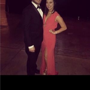 Red Mardi Gras dress